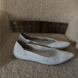 Rothy's White Flats